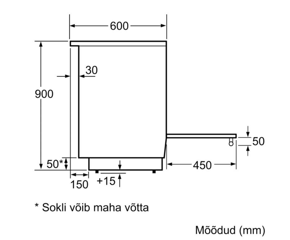 Bosch HLN39A060U Induktioliesi – kuva 3