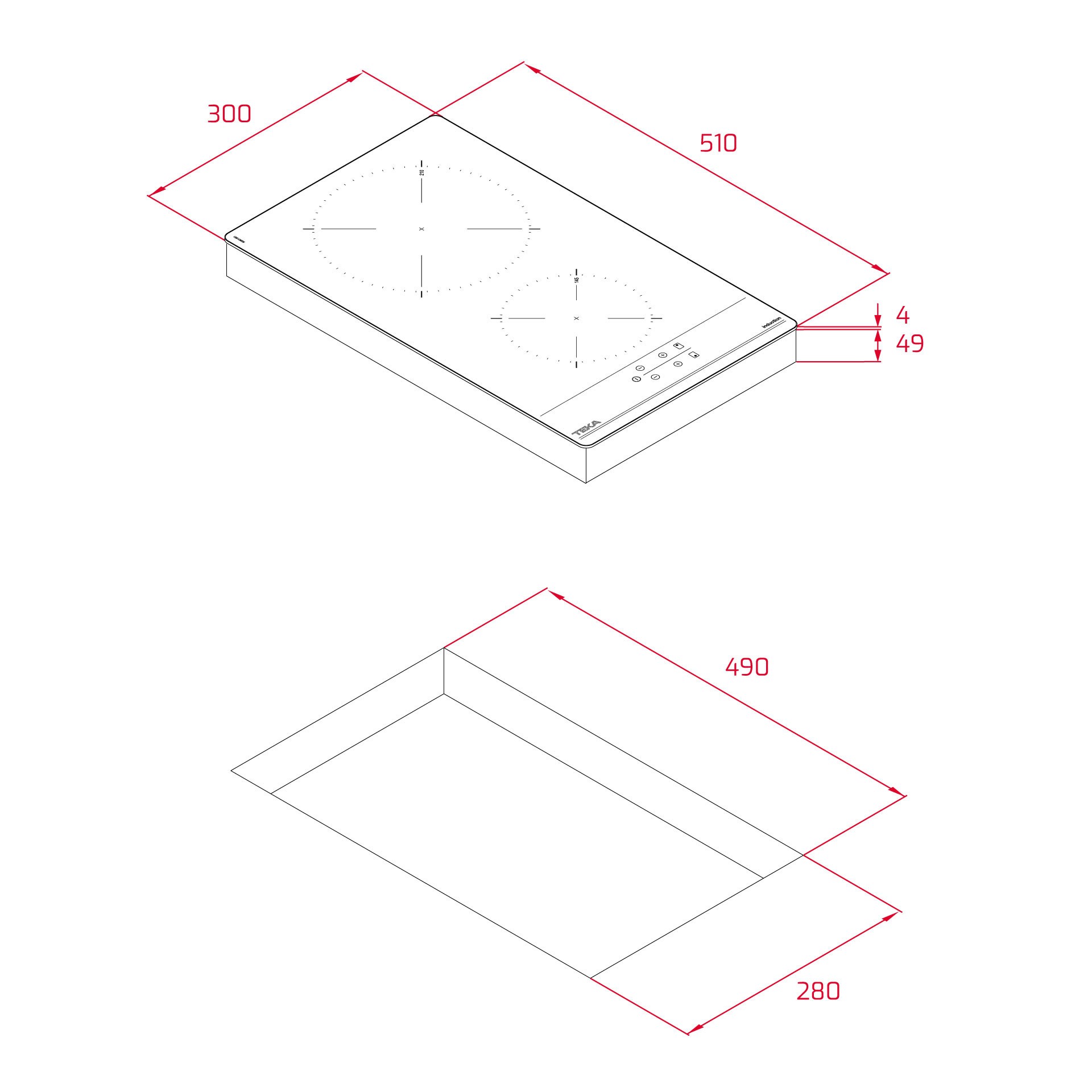 Teka IBC32000TTC Induktioliesitaso – kuva 3