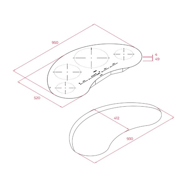 Teka IKC94628MSTBK Induktioliesitaso – kuva 4