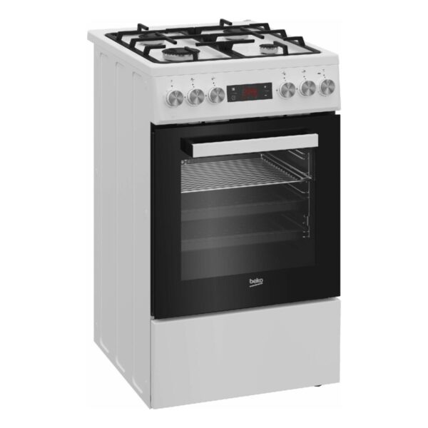 Beko FSM52332DWDT Kaasuliesi sähköuunilla – kuva 1