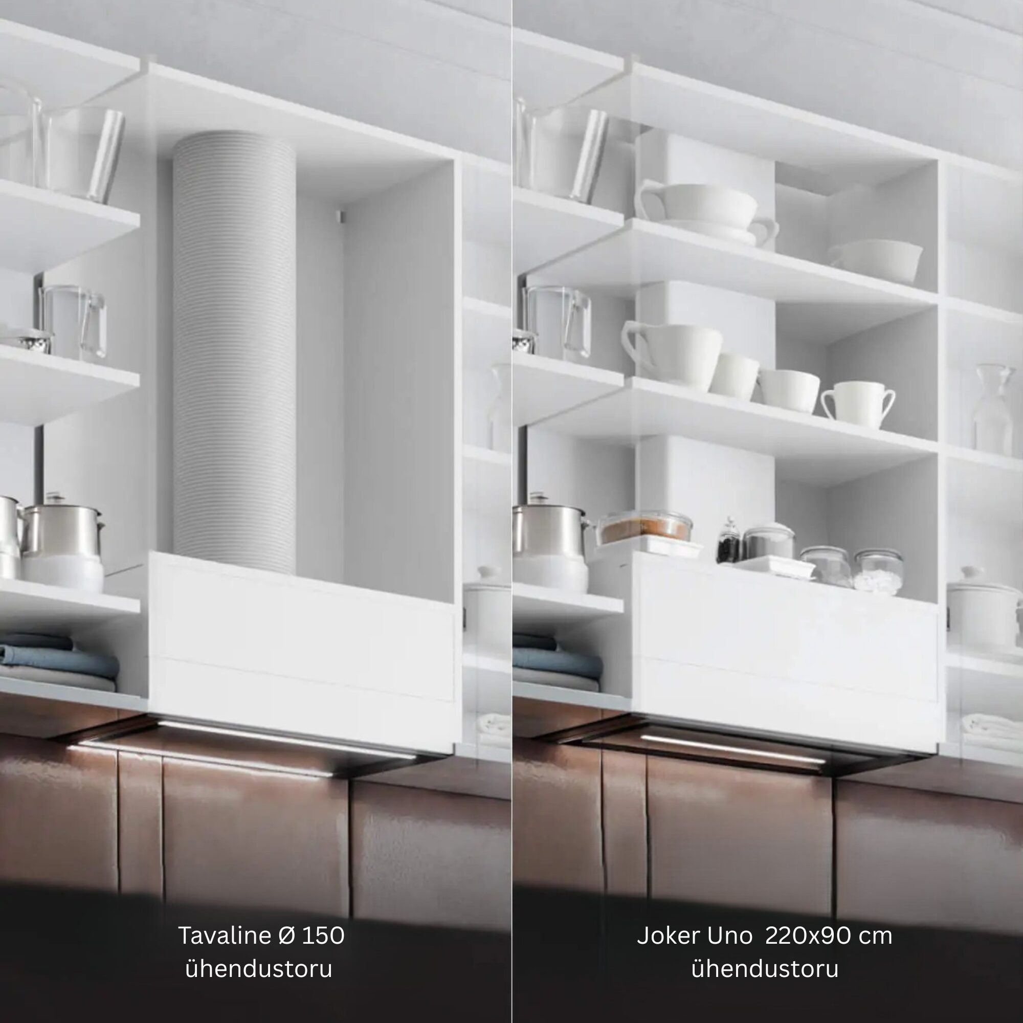 Ciarko Design JOKERUNO74BSL Liesituuletin – kuva 3