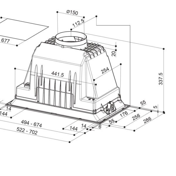 Faber INKAPLUSHCSXA52 Liesituuletin – kuva 3