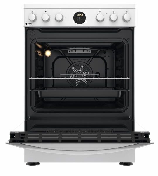 Indesit IS67V8CHWE Keraaminen liesi – kuva 3