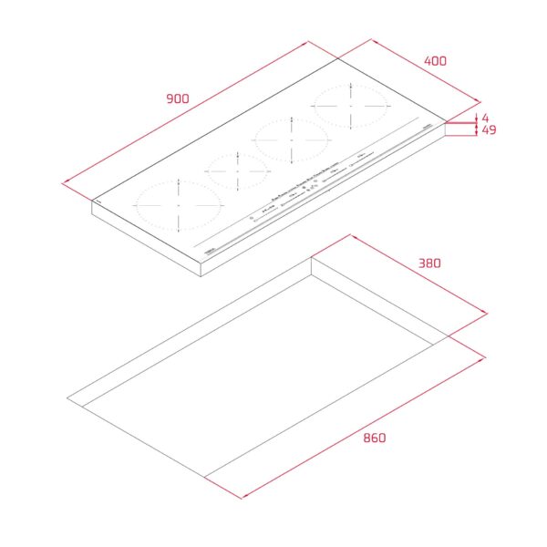 Teka IZC94620MST Induktioliesitaso – kuva 4