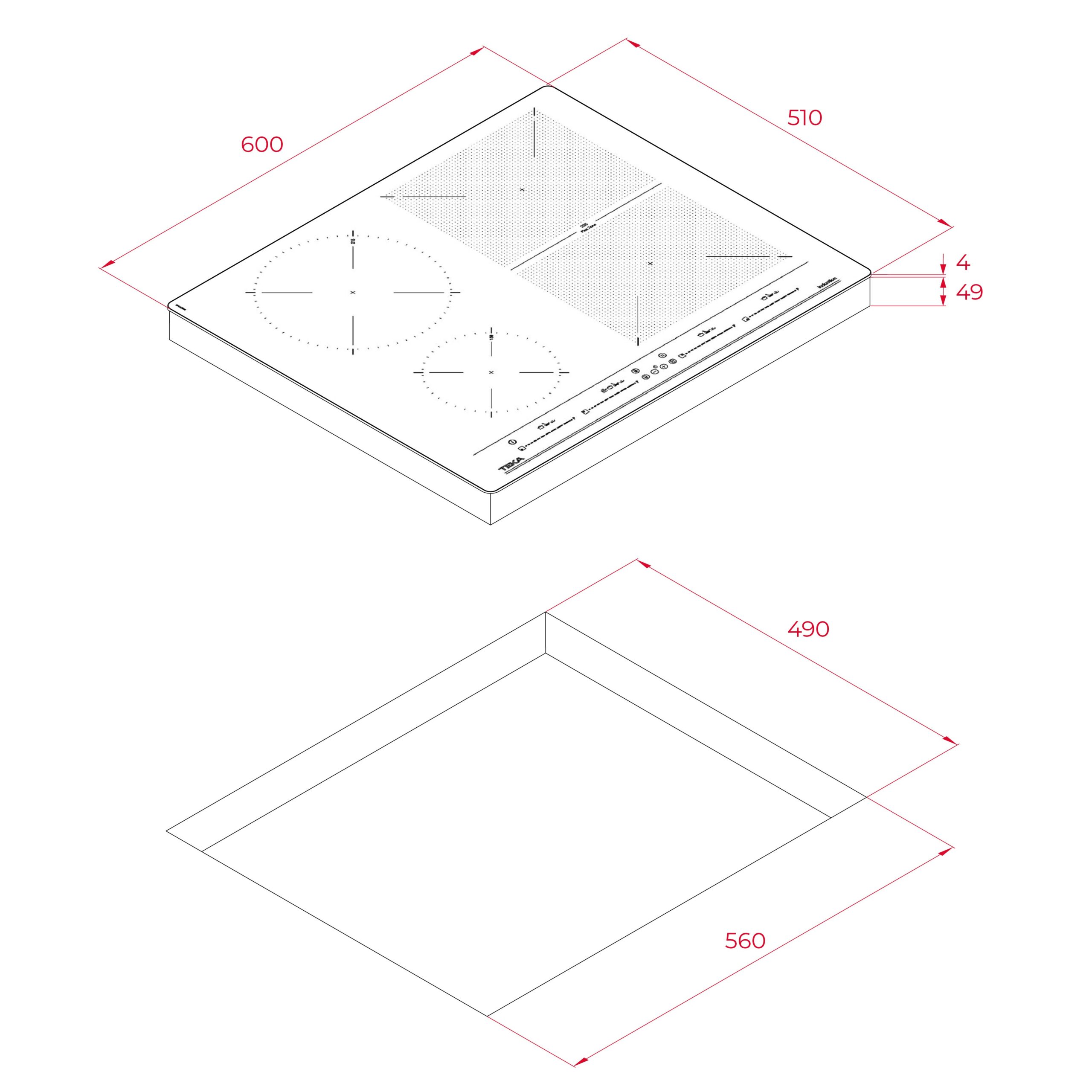 Teka IZF64440BKMSP Induktioliesitaso – kuva 5
