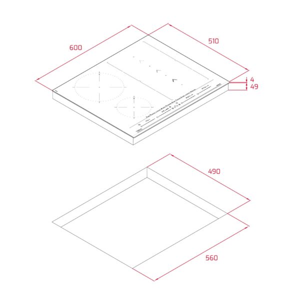 Teka IZF68700MST Induktioliesitaso – kuva 5