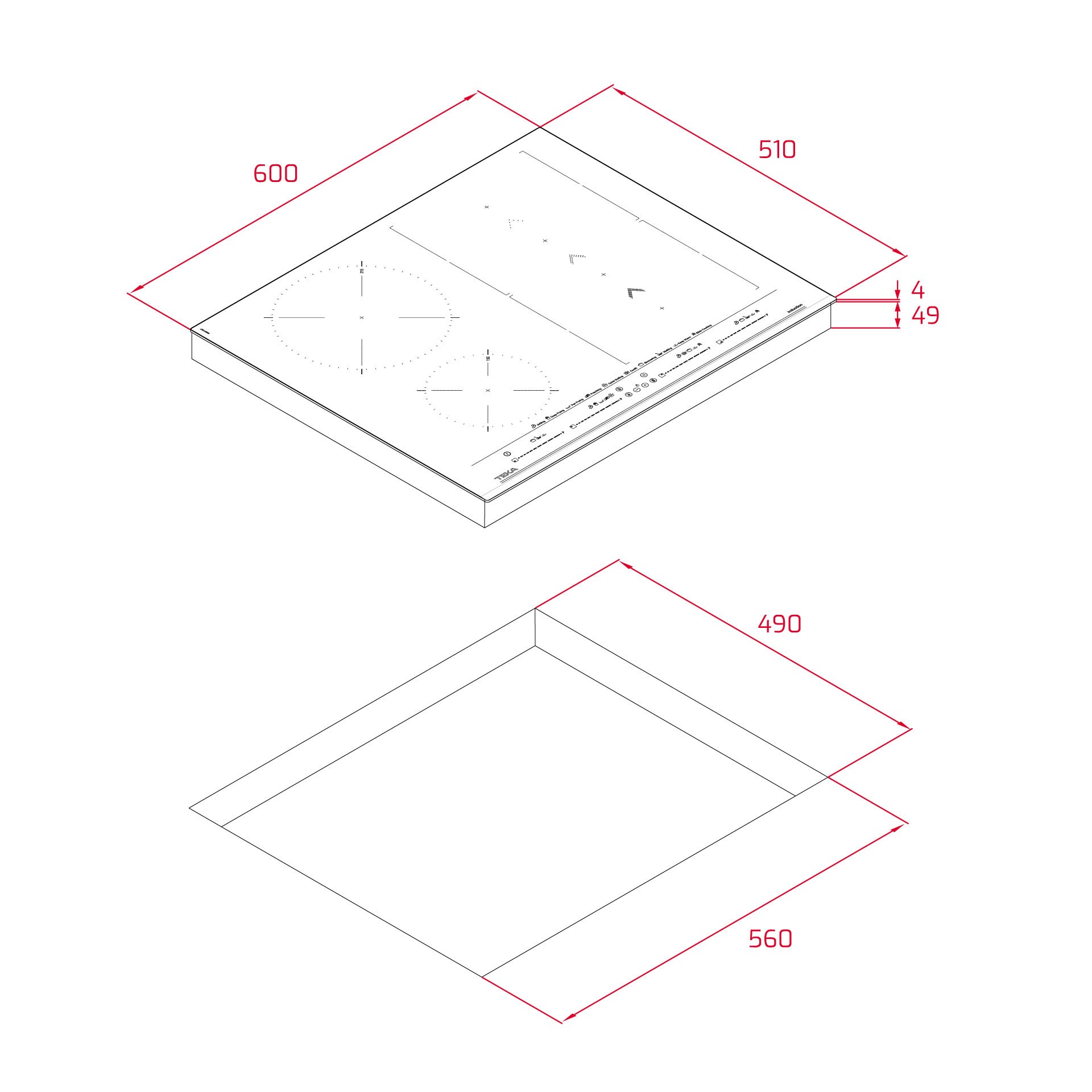 Teka IZF68700MST Induktioliesitaso – kuva 5
