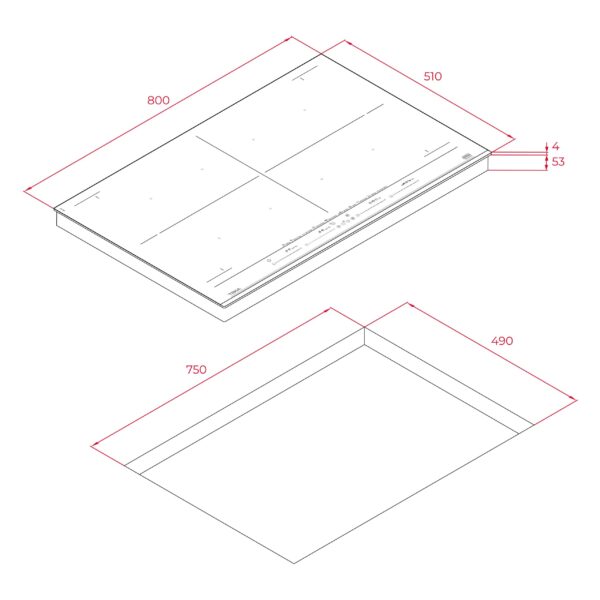 Teka IZF88700MST Induktioliesitaso – kuva 5