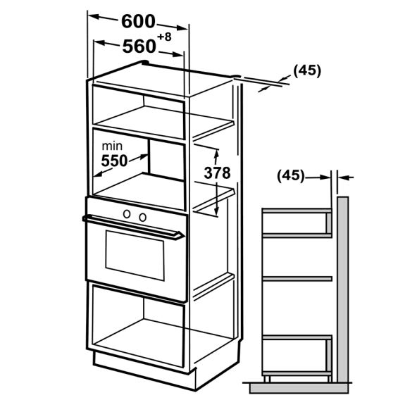 Bomann MWG3001HEBB Mikroaaltouuni – kuva 1