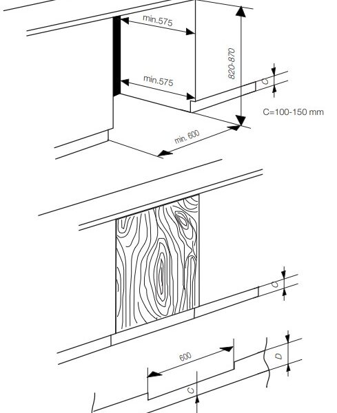 Beko BU1154N Integroitava Jääkaappi – kuva 1