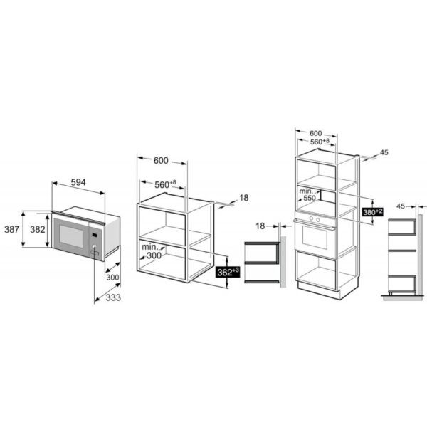 Beko BMGB20212B Mikroaaltouuni – kuva 1