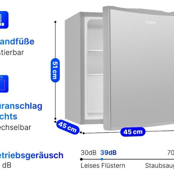 Bomann KB7346IX Jääkaappi – kuva 1