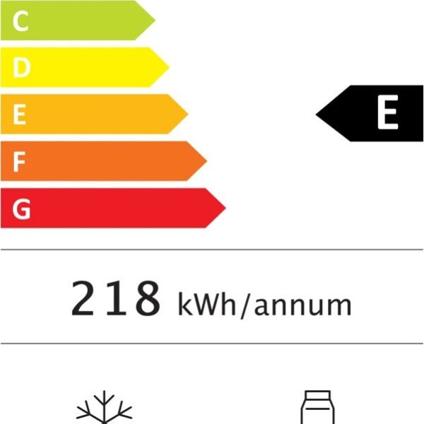 Kluge KCN2256J Integroitava Jääkaappipakastin – kuva 5