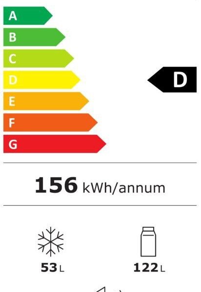 Bomann KG322.1W Jääkaappipakastin – kuva 1