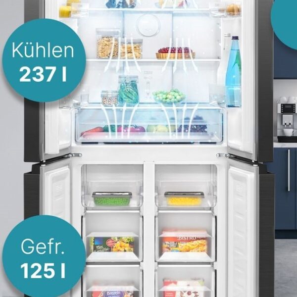 Bomann KG7358SIX Side-by-side Jääkaappi – kuva 3