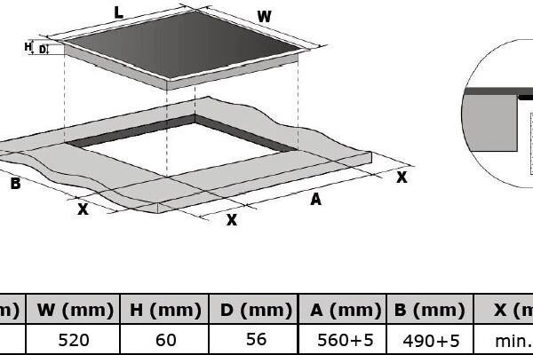 Kluge KPI6031B Induktioliesitaso – kuva 5