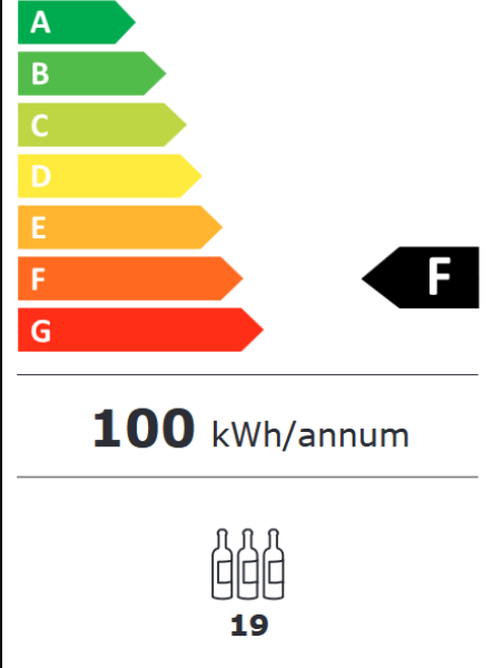 Dunavox DVH19.50B.TO Viinikaappi – kuva 6