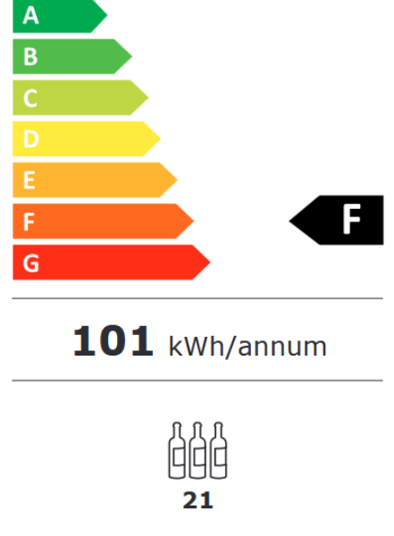 Dunavox DVH25.65DB.TO Viinikaappi – kuva 6