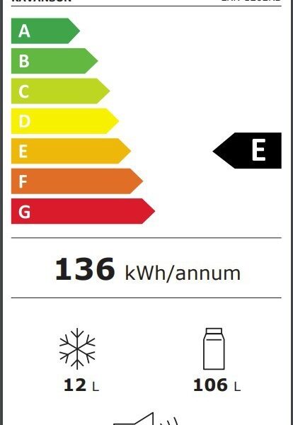 Ravanson LKK120ERB Jääkaappi – kuva 3