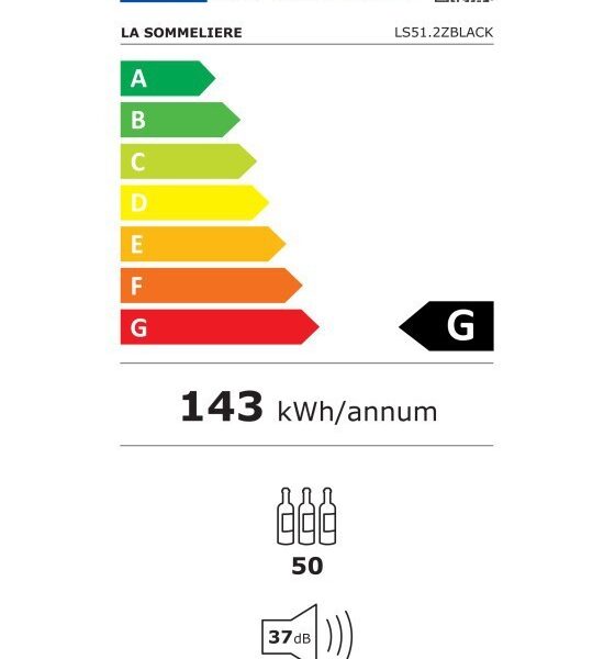 La Sommeliere LS512ZBLACK Viinikaappi – kuva 5