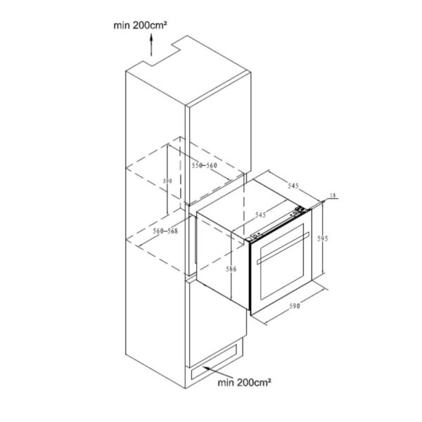La Sommeliere LSBI36BDZ Viinikaappi – kuva 4