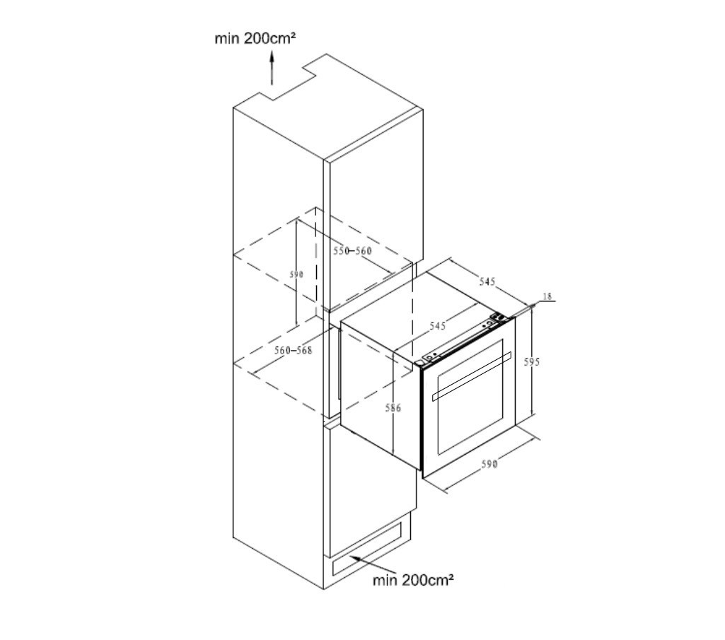 La Sommeliere LSBI36BDZ Viinikaappi – kuva 4