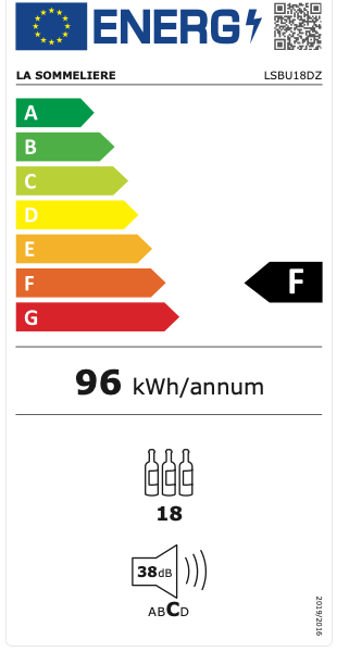 La Sommeliere LSBU18DZ Viinikaappi – kuva 3