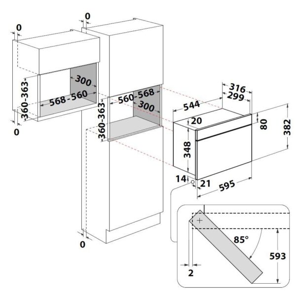 Whirlpool MBNA900B Mikroaaltouuni – kuva 5