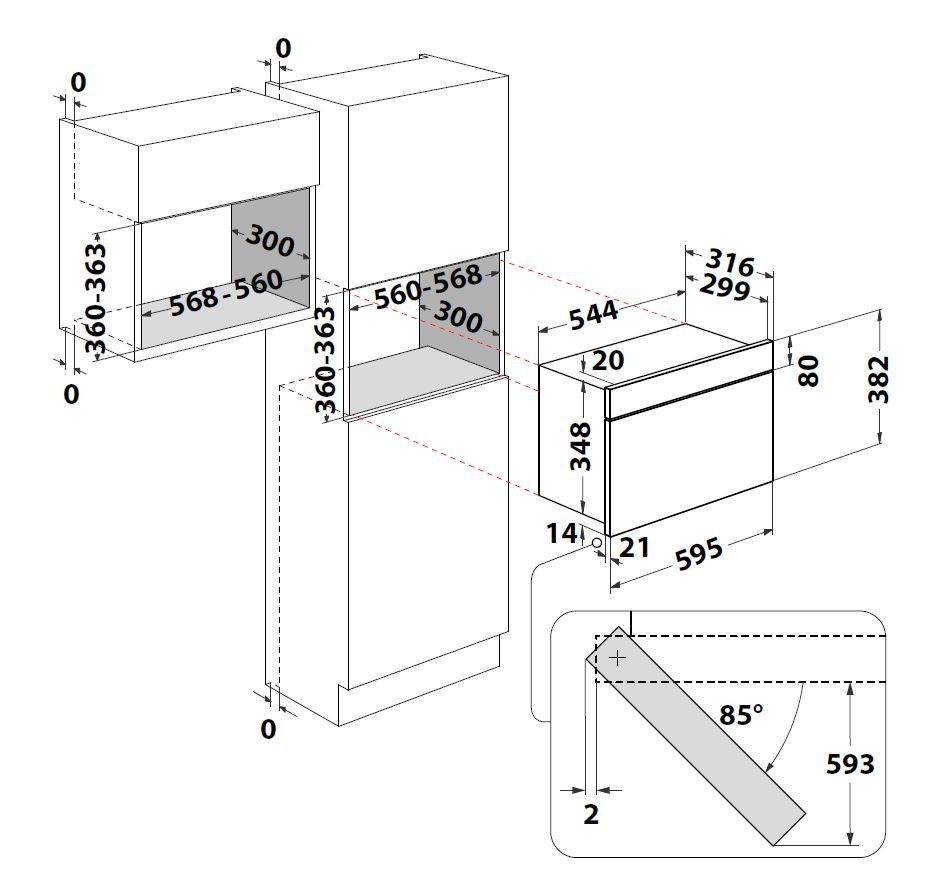 Whirlpool MBNA900B Mikroaaltouuni – kuva 5
