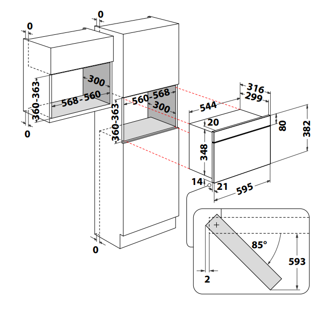 Whirlpool MBNA900X Mikroaaltouuni – kuva 1