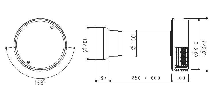 Faber MISTRAL Liesituulettimen moottori – kuva 1