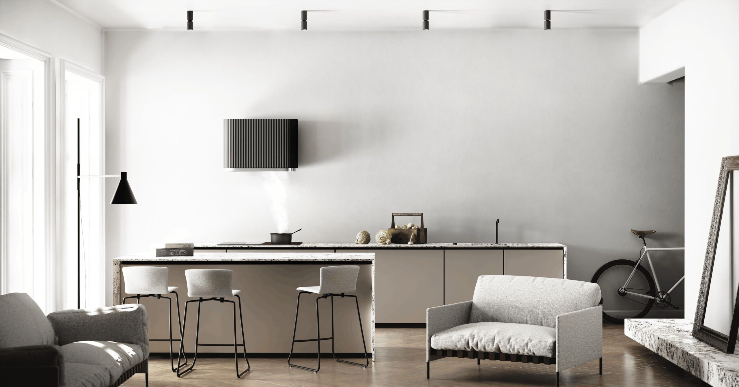 Ciarko Design MONO80BSL Liesituuletin – kuva 2