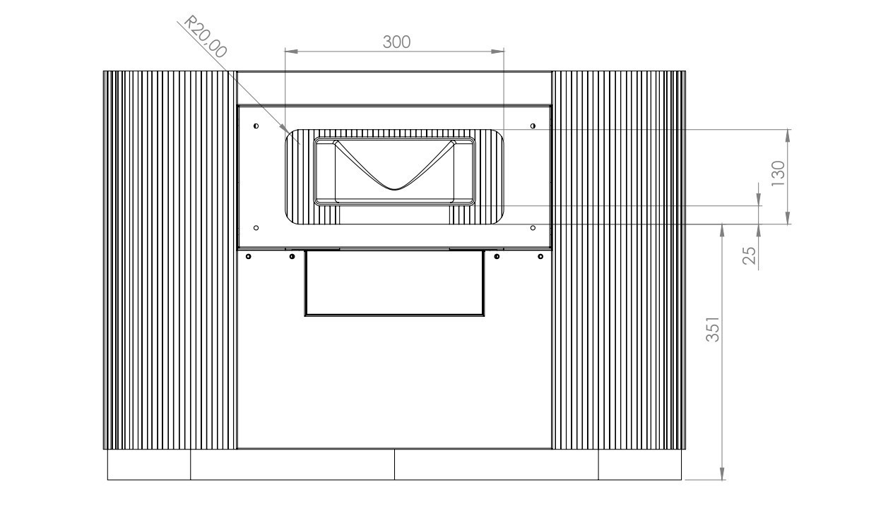 Ciarko Design MONO80BSL Liesituuletin – kuva 3