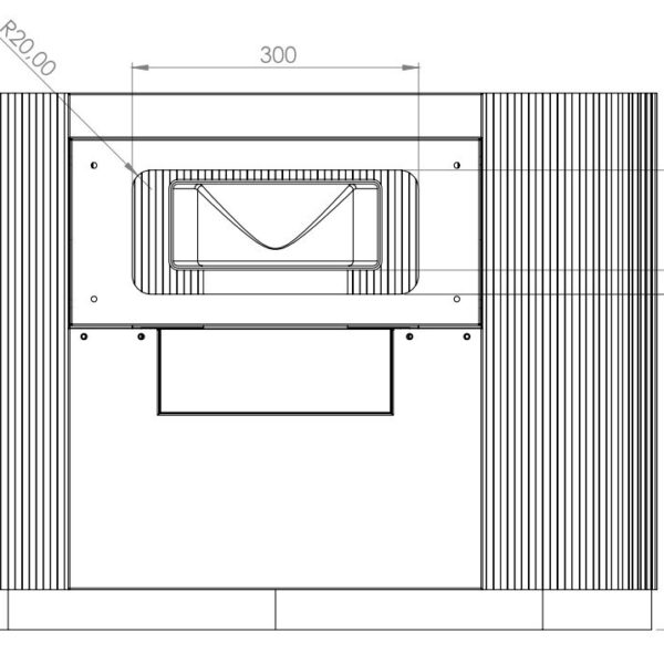 Ciarko Design MONO80WSL Liesituuletin – kuva 2