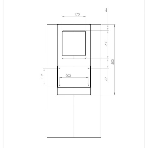 Ciarko Design MONOGRAMISGSL Saarekeliesituuletin – kuva 3