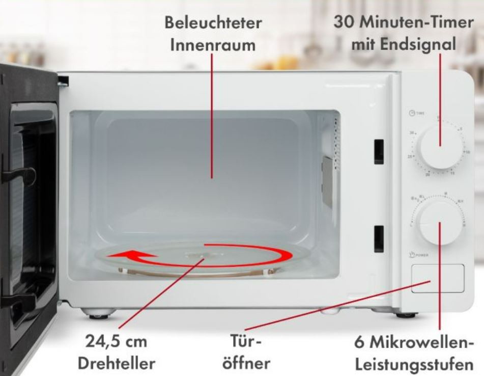 Bomann MW6014CBW Mikroaaltouuni – kuva 2