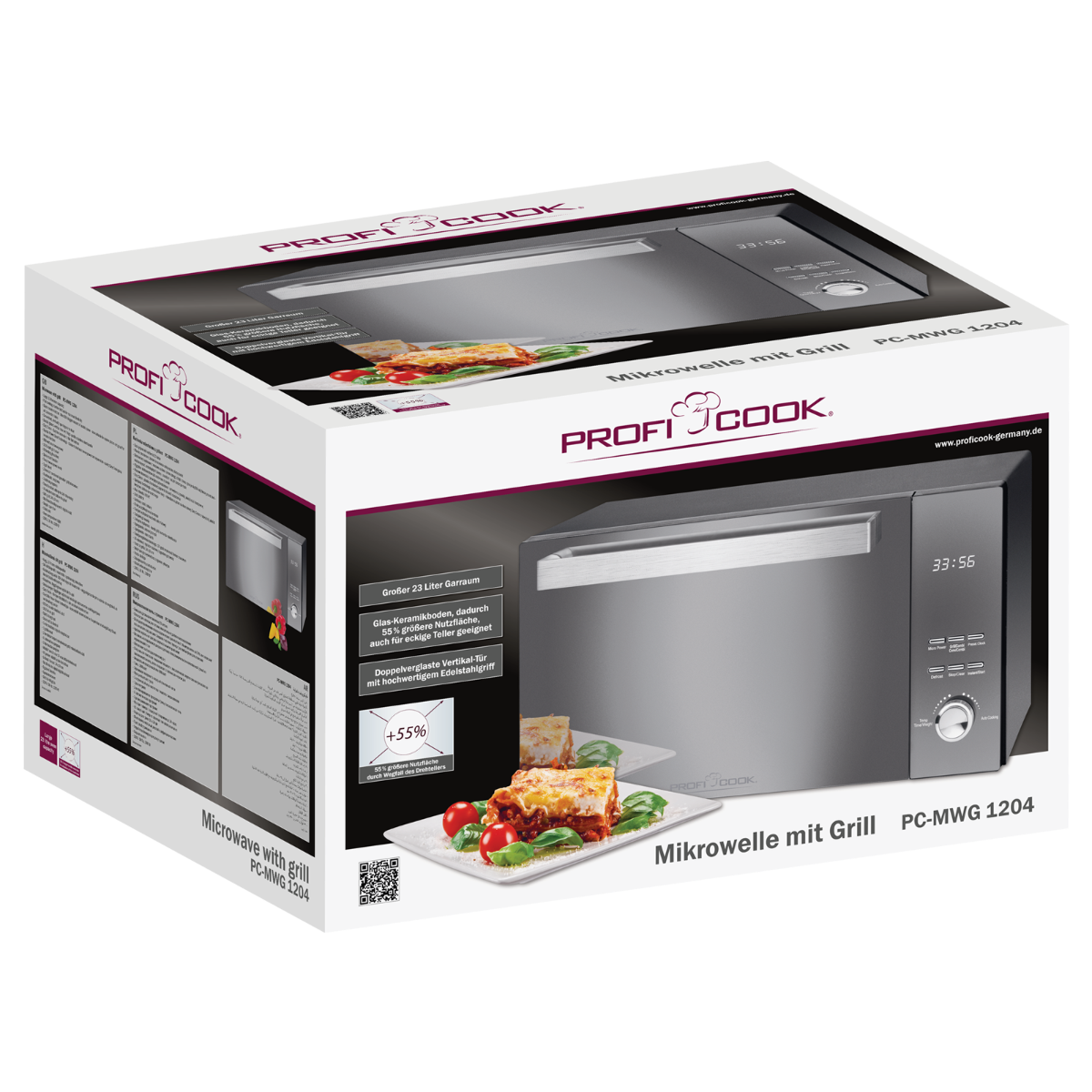 ProfiCook MWG1204 Mikroaaltouuni – kuva 1