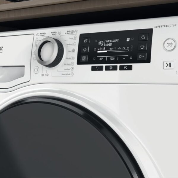 Hotpoint-Ariston NDD11725DAEE Kuivaava pyykinpesukone – kuva 2