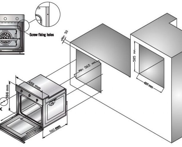 Schlosser OE459DTX Uuni – kuva 2