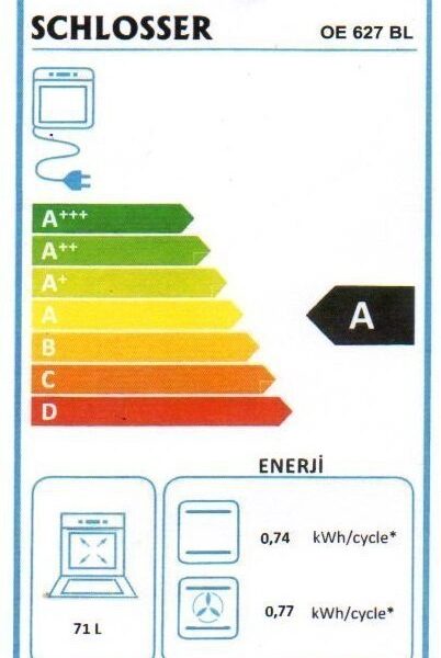 Schlosser OE615WH Uuni – kuva 2