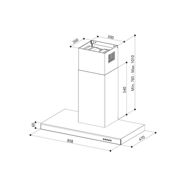 Faber ONYXT90 Liesituuletin – kuva 3