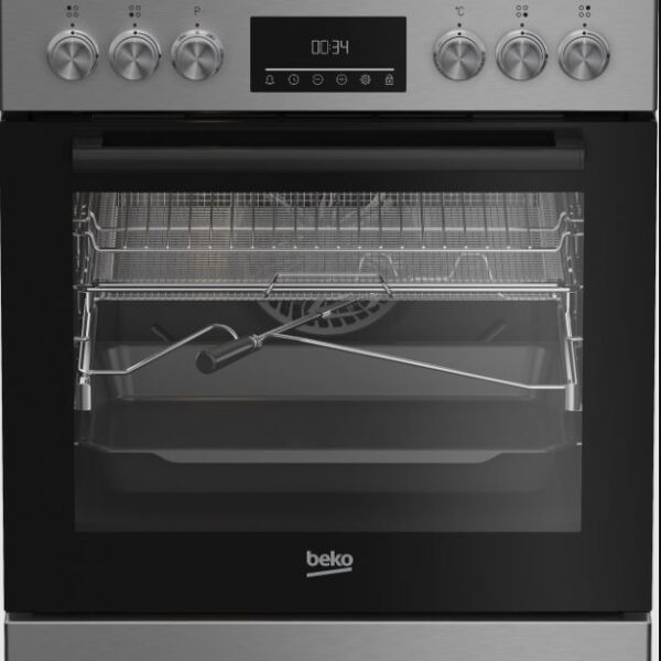 Beko FBMA61330GXDT Kaasuliesi sähköuunilla