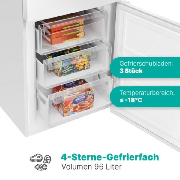 Bomann KG7357W Jääkaappipakastin – kuva 2