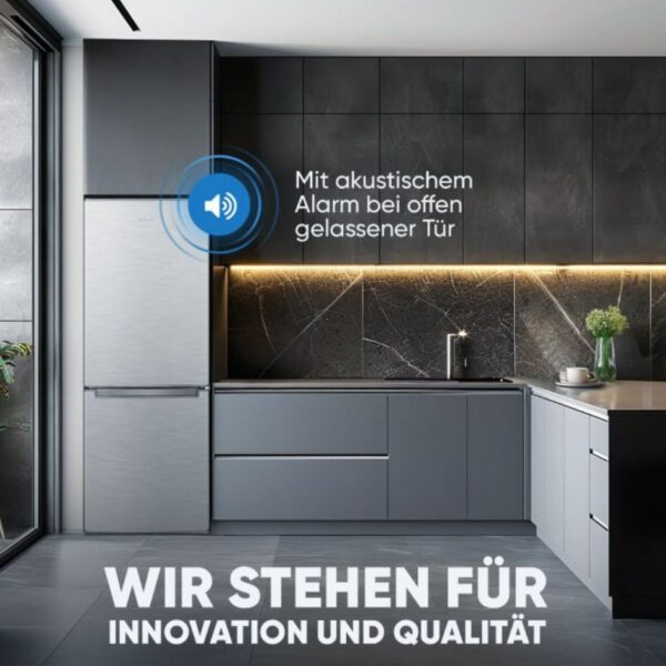 Bomann KG7359IX Jääkaappipakastin – kuva 1