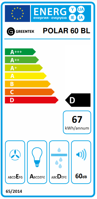 Greentek POLAR60BL Liesituuletin – kuva 2
