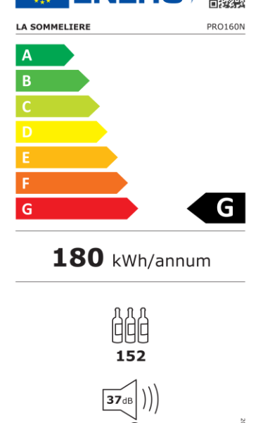 La Sommeliere PRO160N Viinikaappi – kuva 5