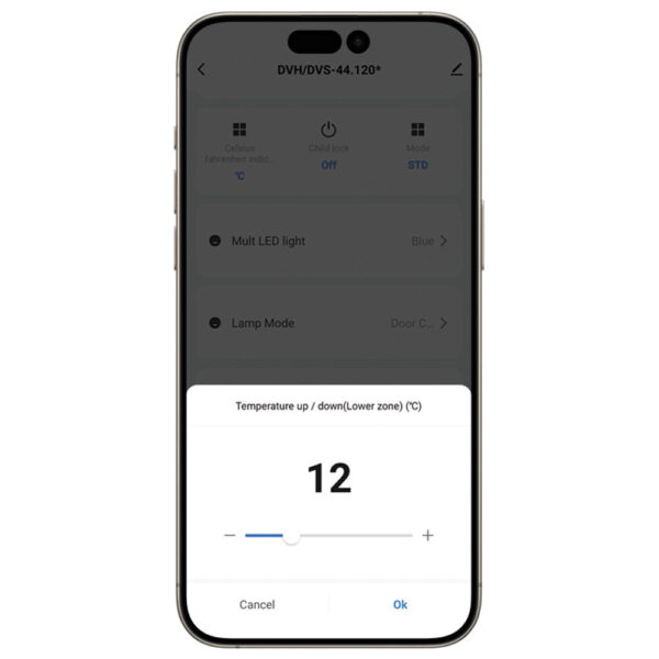 Dunavox DVN109.291DB.TO Viinikaappi – kuva 7