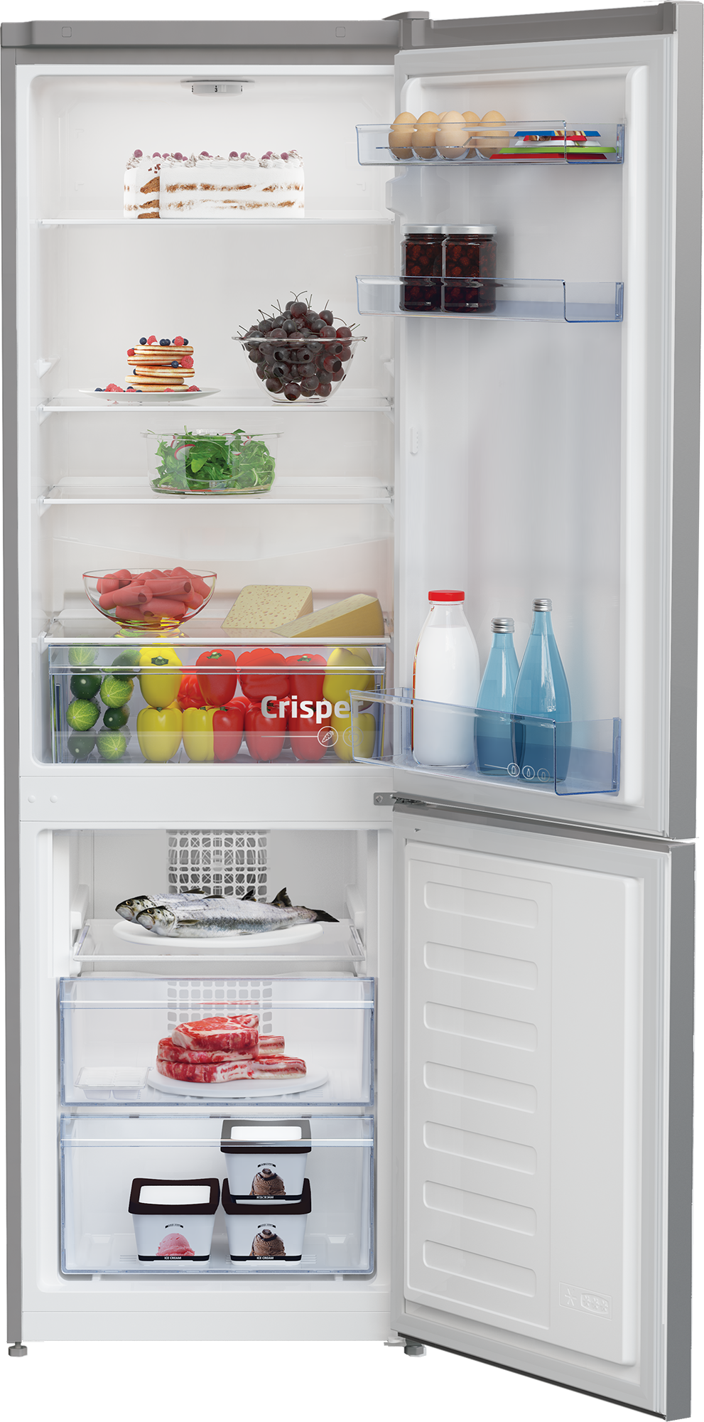 Beko RCHA270K40SN Jääkaappipakastin – kuva 2