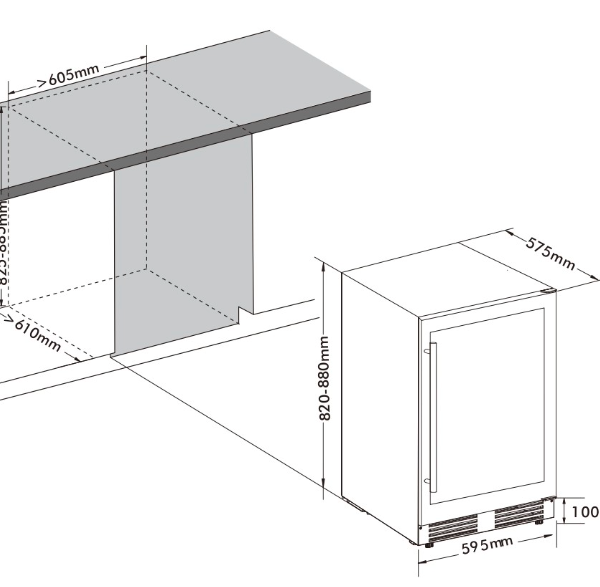 Frigelux RE2T136A Laatikkojääkaappi – kuva 5