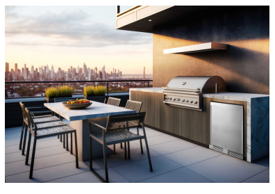 Frigelux RETT136A Jääkaappi ulkokäyttöön – kuva 3